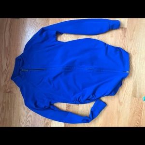 Maternity // Royal Blue Athletic Workout Jacket